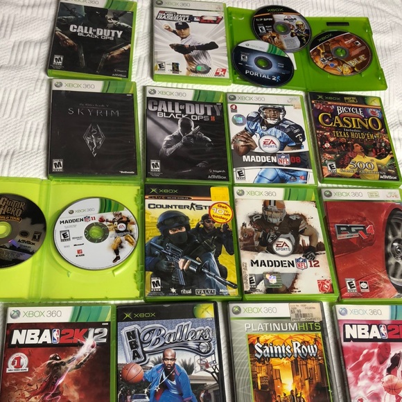 17 pieces XBOX 360 games - Picture 1 of 5